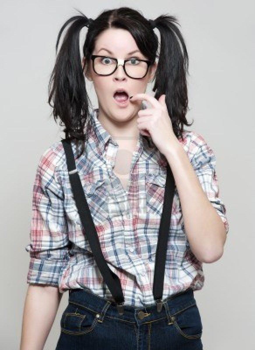 Pictures Gallery of nerd hair for girls.