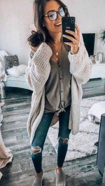 Cozy winter outfit