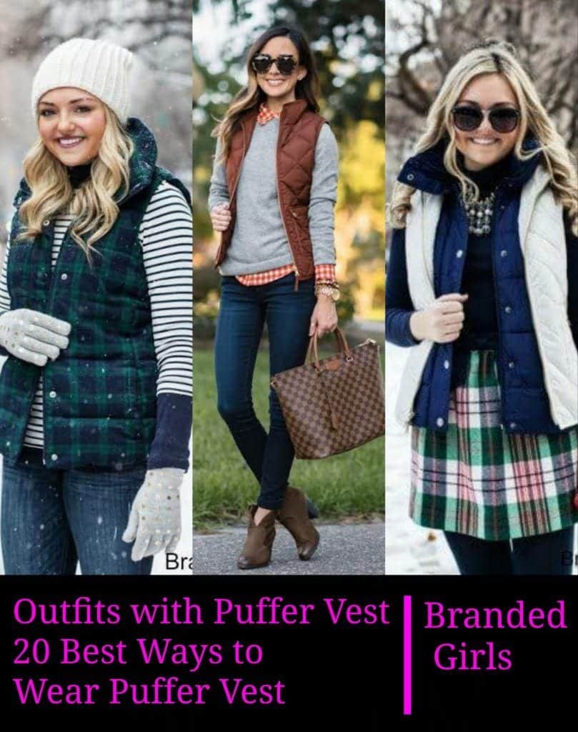 Outfits with Puffer Vest- 20 Chic Ways to Wear A Puffer Vest