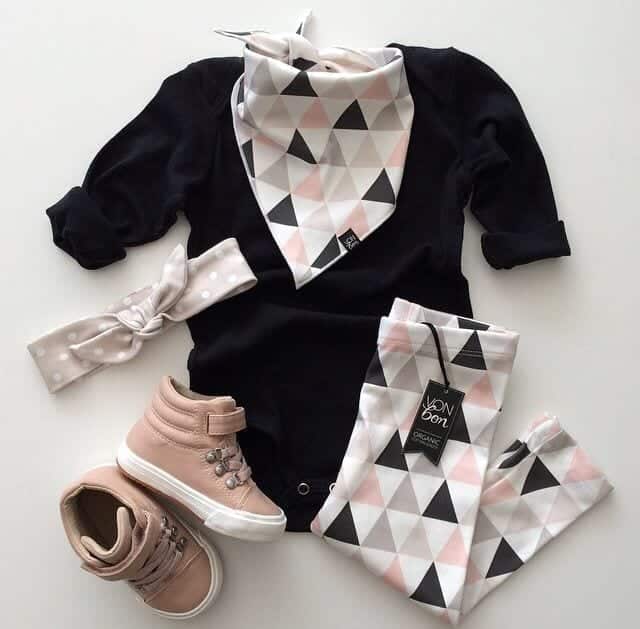 Sneakers for Baby Girls-15 Cute Outfits with Sneakers for Little Girls