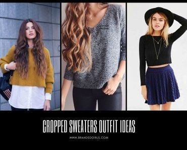 Cropped Sweaters Outfit Ideas