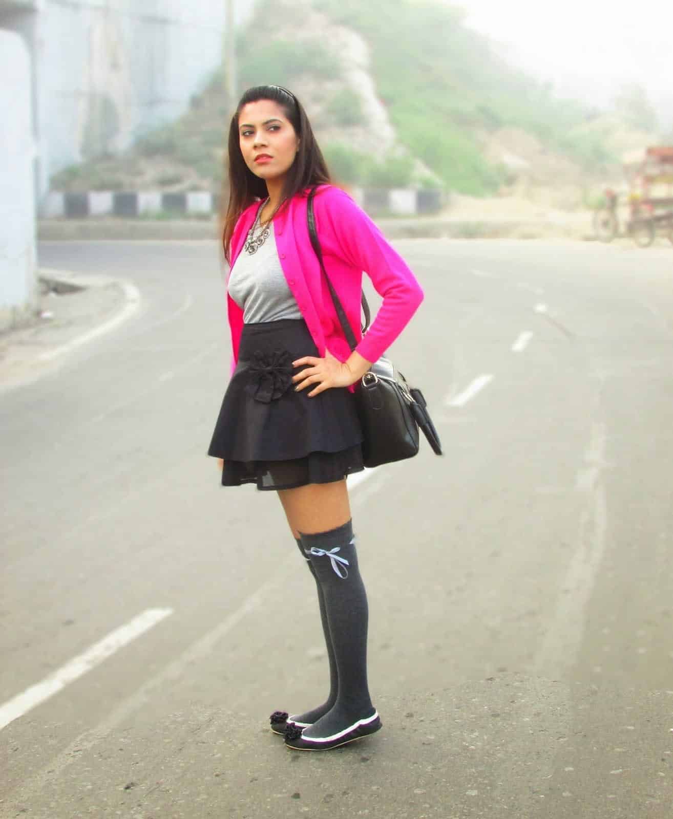 Knee High Socks Outfits