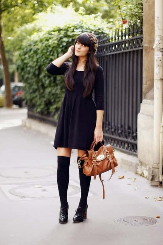 Knee High Socks Outfits-23 Cute Ways to wear Knee High Socks