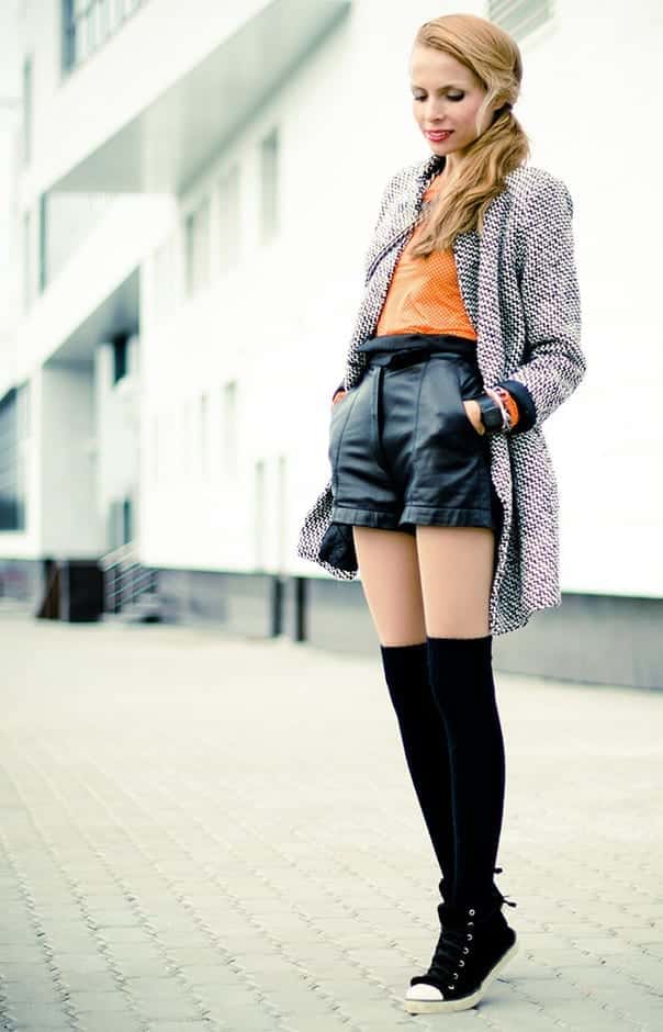 Knee High Socks Outfits-23 Cute Ways to wear Knee High Socks