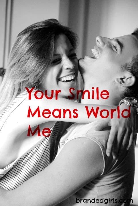 how to praise girls smile