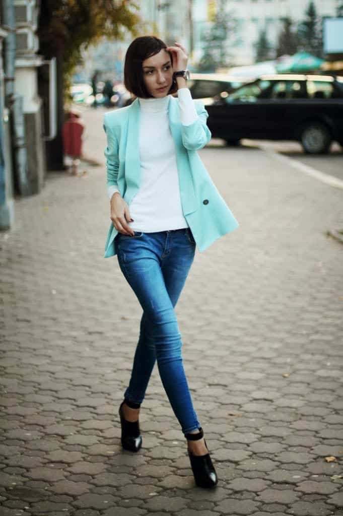 How to Wear Turtle Neck Sweater? 24 Cute Outfit Ideas