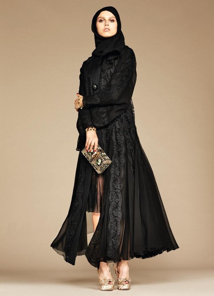 Dolce Gabbana Hijab and Abaya Collection 2020 Branded Girls