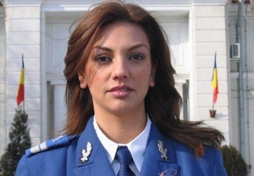 Romanian Female Beautiful Soldiers