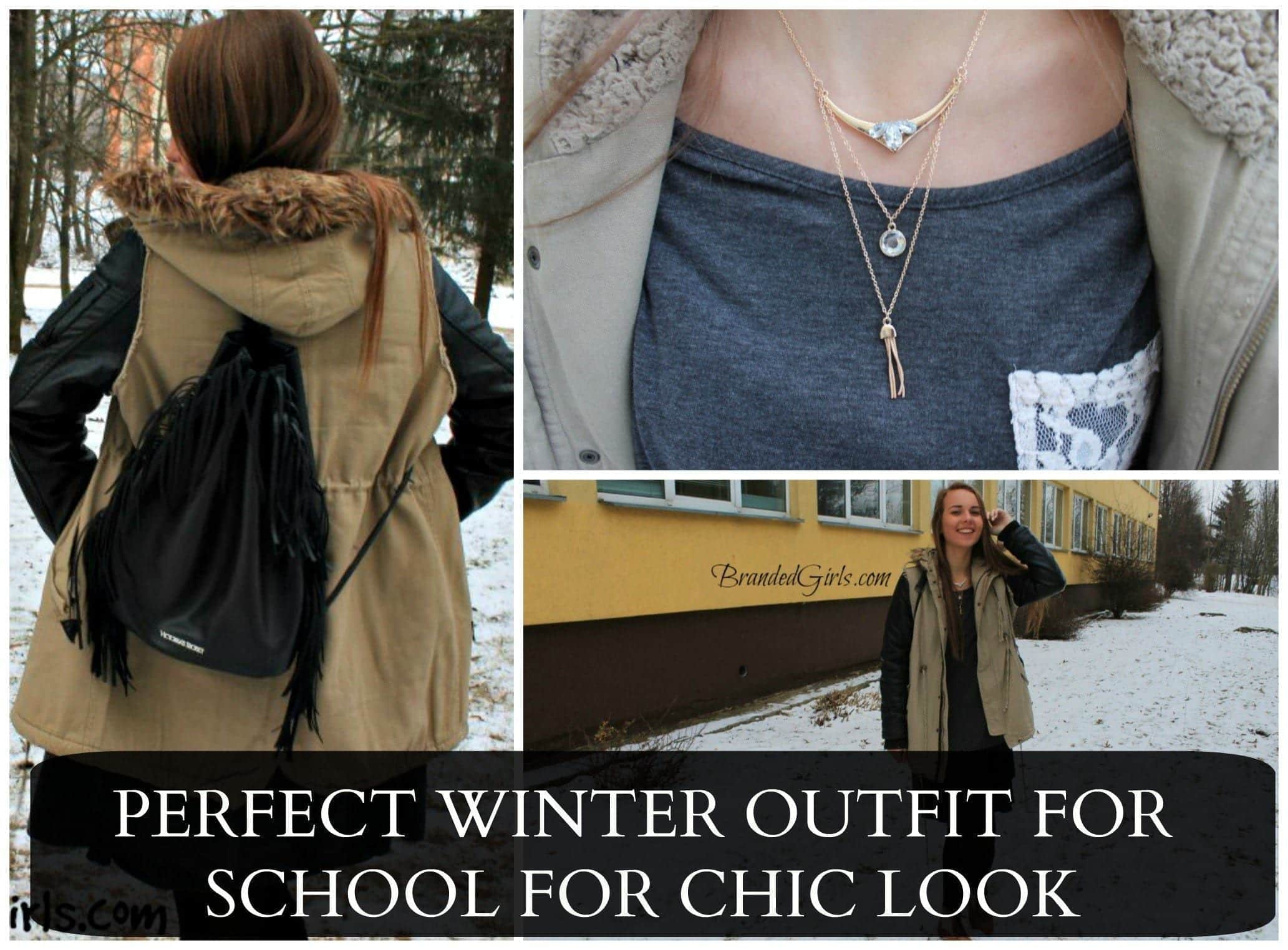 Perfect Winter Outfit For School/College Girls-Monday Outfit