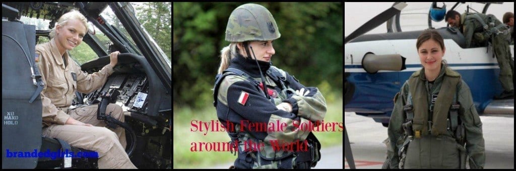 Top 10 Countries with Most Beautiful Women Soldiers in World