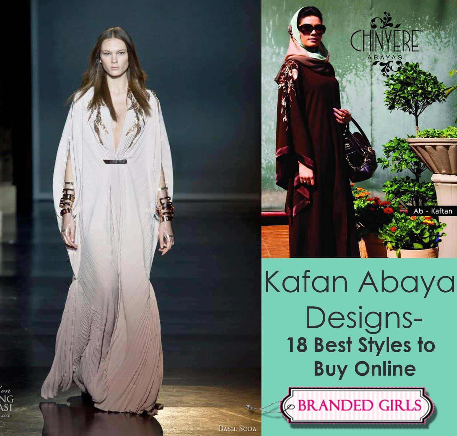 Kaftan Abaya Designs-18 Latest Styles to Buy Online Now