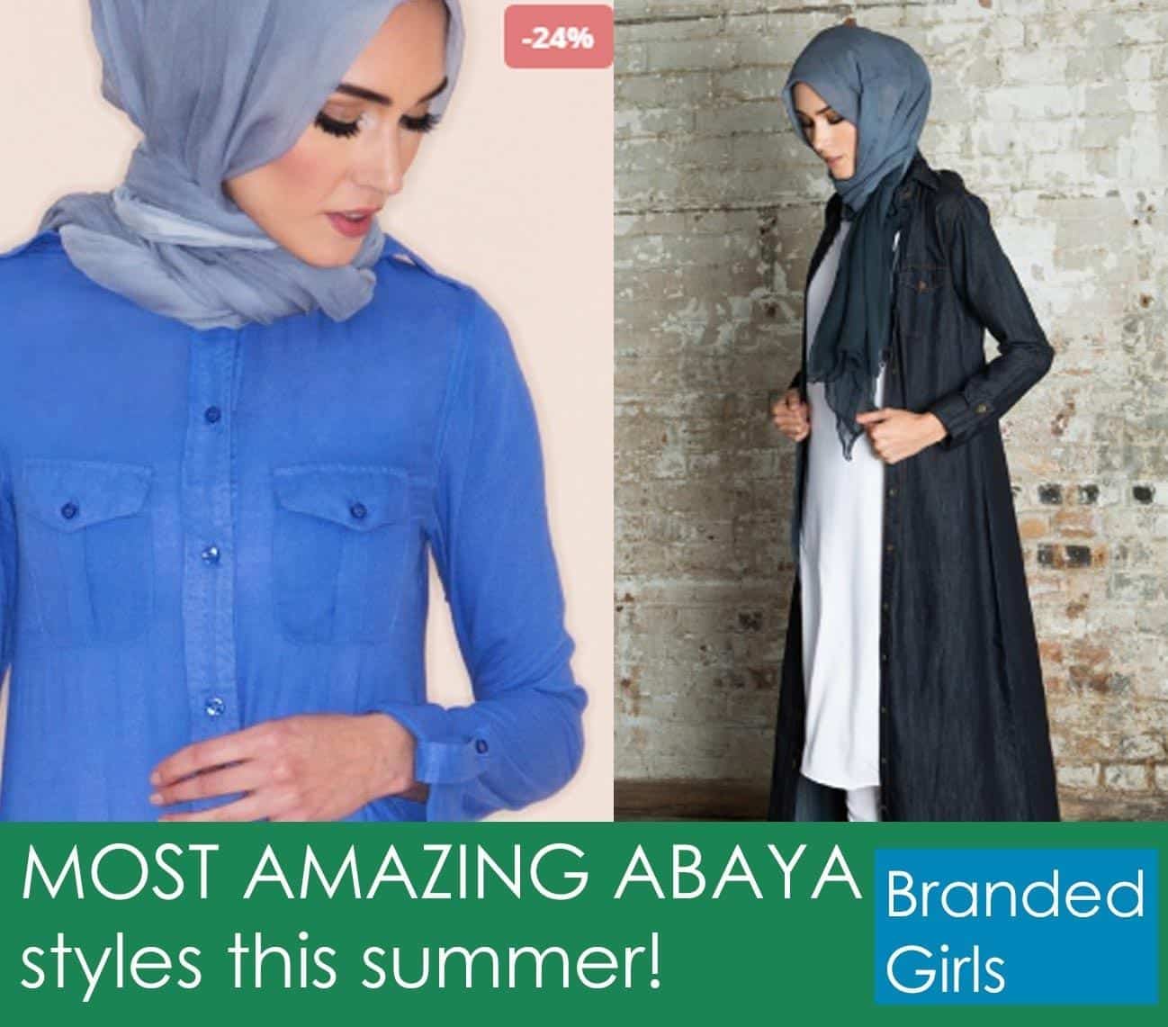 Summer Abaya Collection-15 Abaya Designs to Stay Cool in Summers