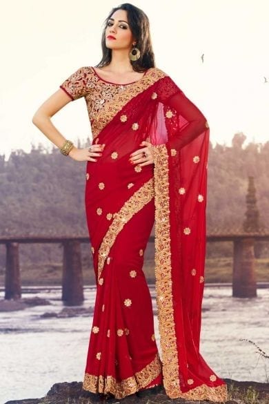 30 Latest Indian Wedding Saree Styles To Try This Year