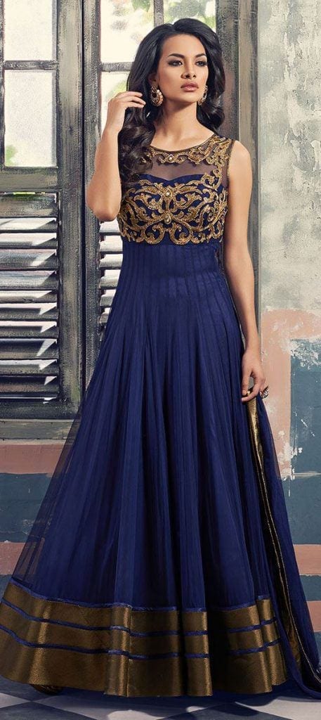 Best designs in Indian Bridal Gowns this year (17)