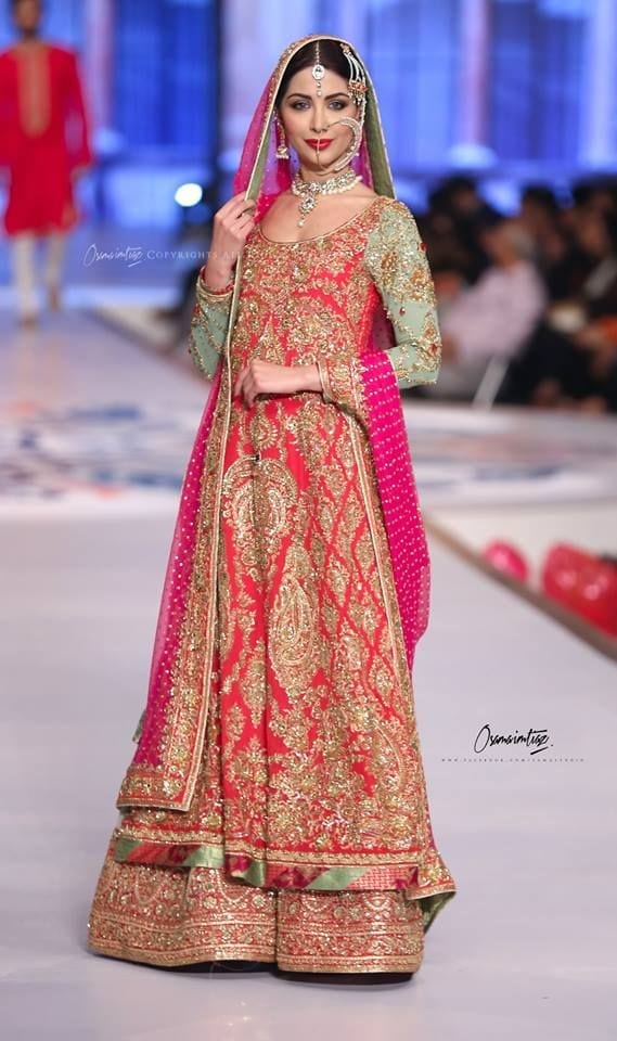 sharara design bridal