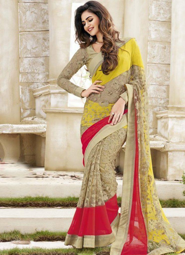 Latest Bridesmaid Saree Designs-20 New Styles to try in 2022