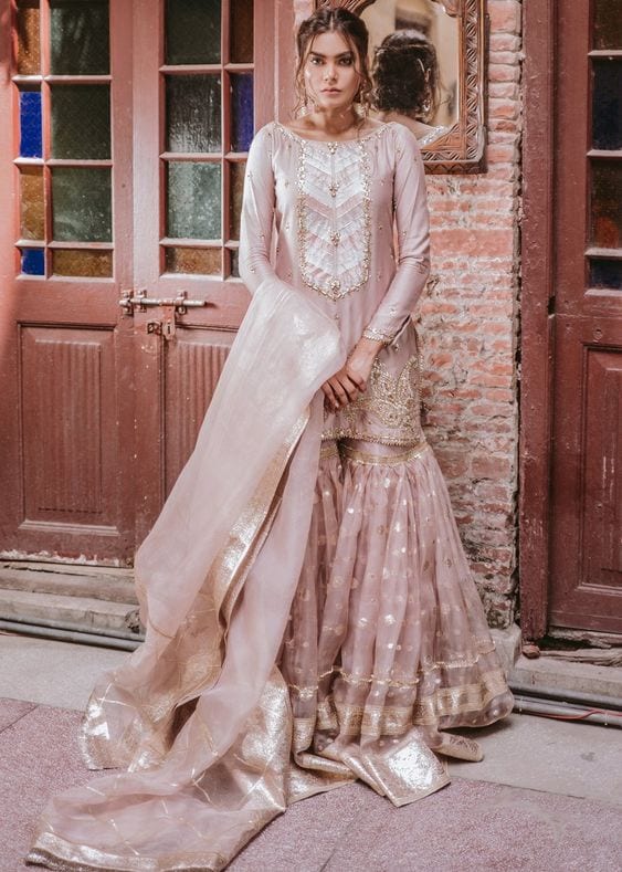 Bridal Sharara Look
