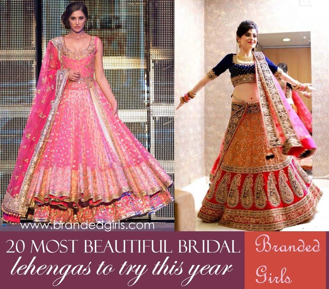 20 Latest Bridal Lehenga Designs And Styles To Try This Year