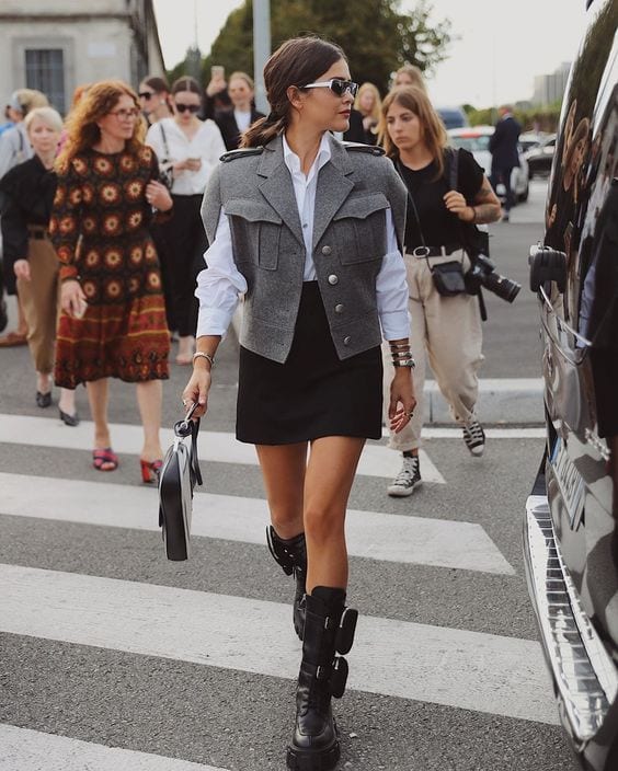 chunky boots for streetwear