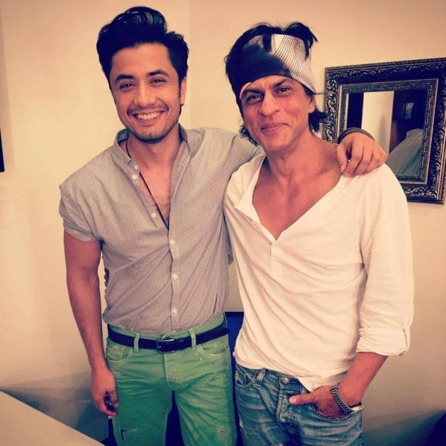 Ali Zafar and Shahrukh Khan