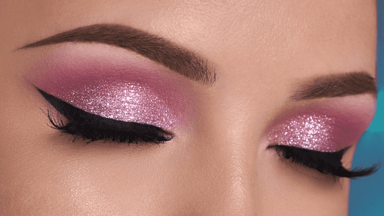 pink makeup look for bridal