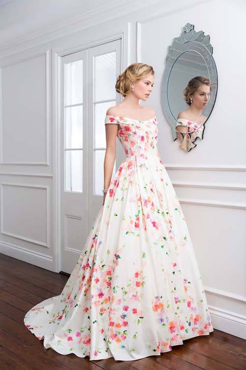 bridal gown