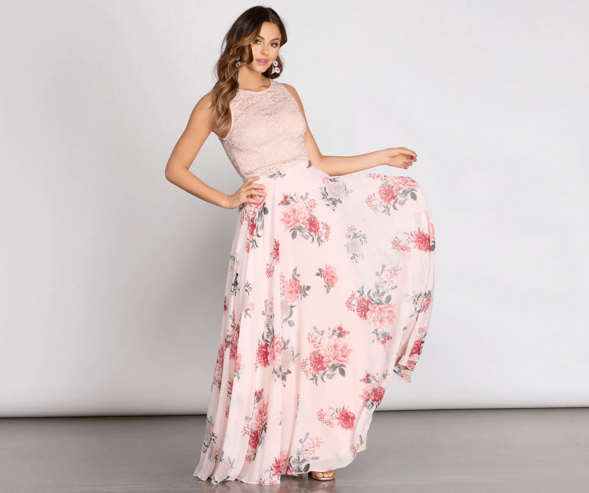 floral maxi