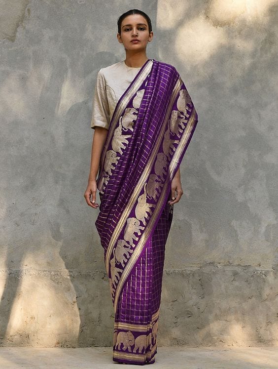 Banarsi silk saree