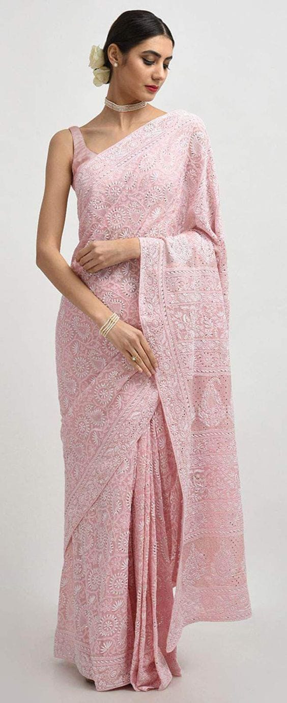 chickenkari saree