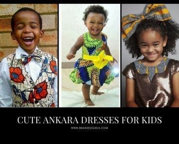 Ankara Styles for Babies-19 Adorable Ankara Dresses For Kids 2020