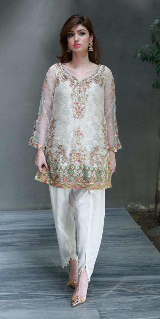 white-tulip-pant-with-short-shirt