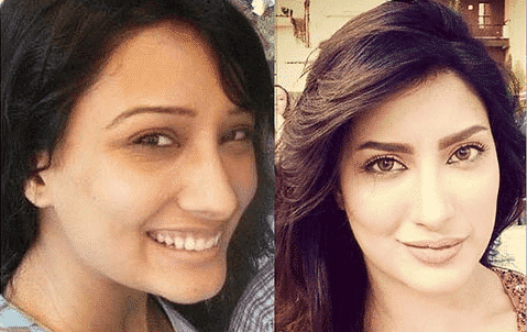 pakistani actress mehwish hayat with and without makeup