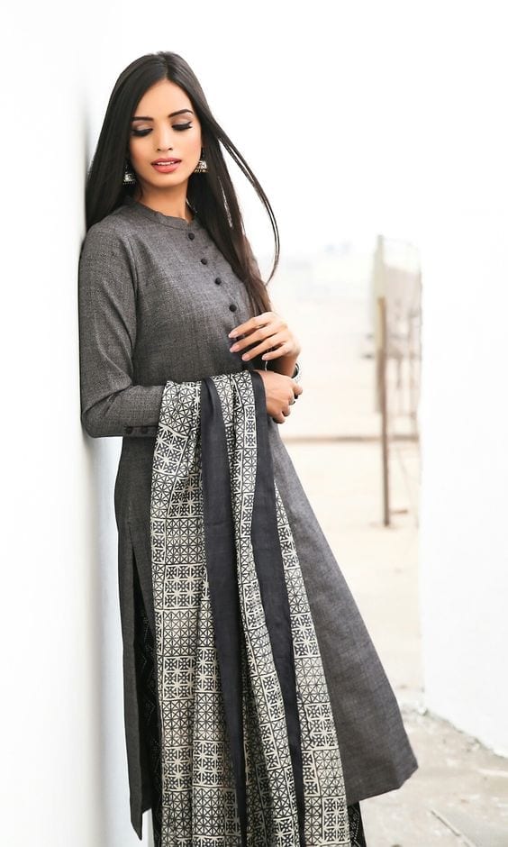 winter-kurti-style