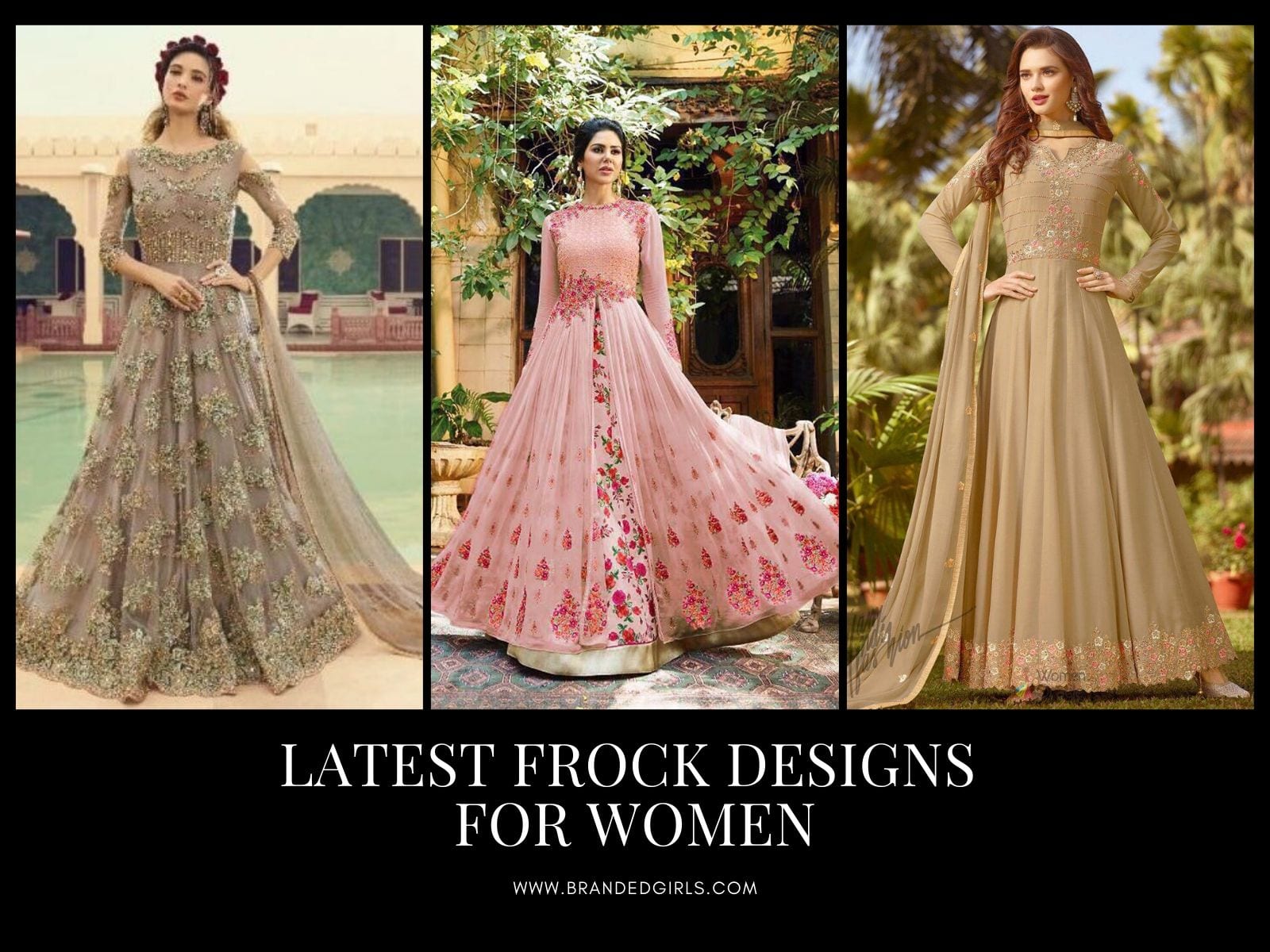 New Party Wear Frock Designs For Girls In 2023-24 | FashionEven