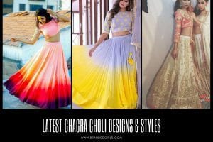 2020 Ghagra Choli Designs - 22 Latest Lehnga Choli Styles