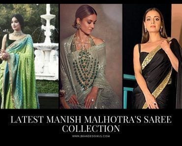 Manish Malhotra's Latest Sarees Collection - 28 Best Designs