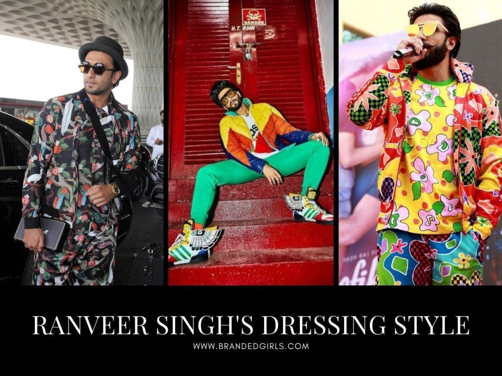 Ranveer Singh Dressing Style-24 Best Outfits of Ranveer Singh