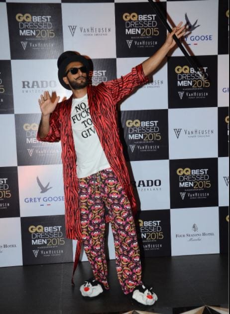 Quirky Outfit of Ranveer Singh