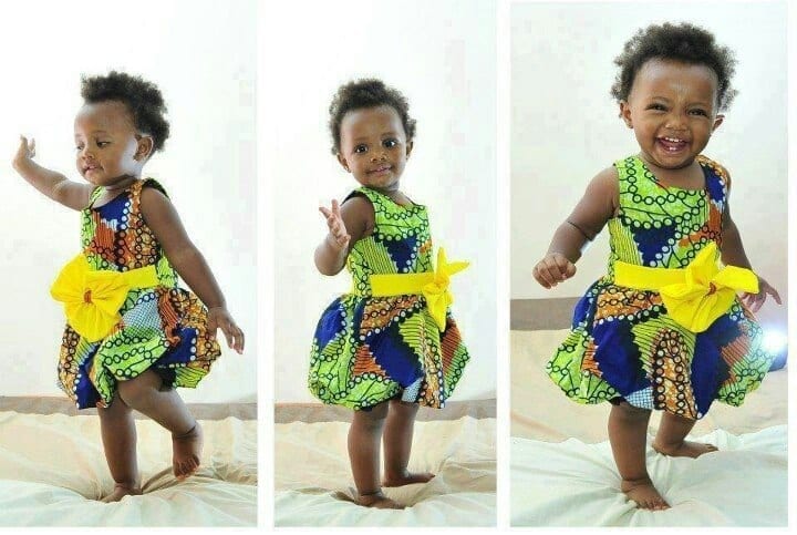 African Dress Styles for Kids - 39 African Attire for Babies