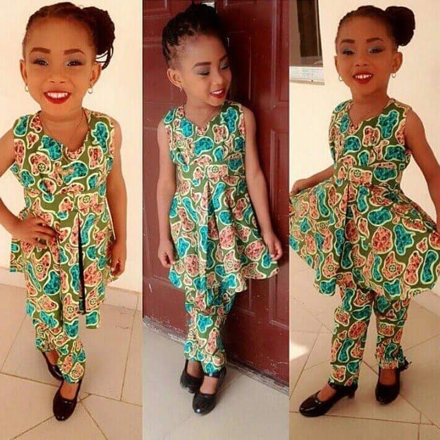 African Dress Styles for Kids - 39 African Attire for Babies