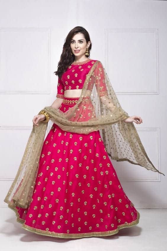 2020 Ghagra Choli Designs - 22 Latest Lehnga Choli Styles