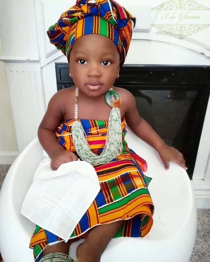 African Dress Styles for Kids - 39 African Attire for Babies