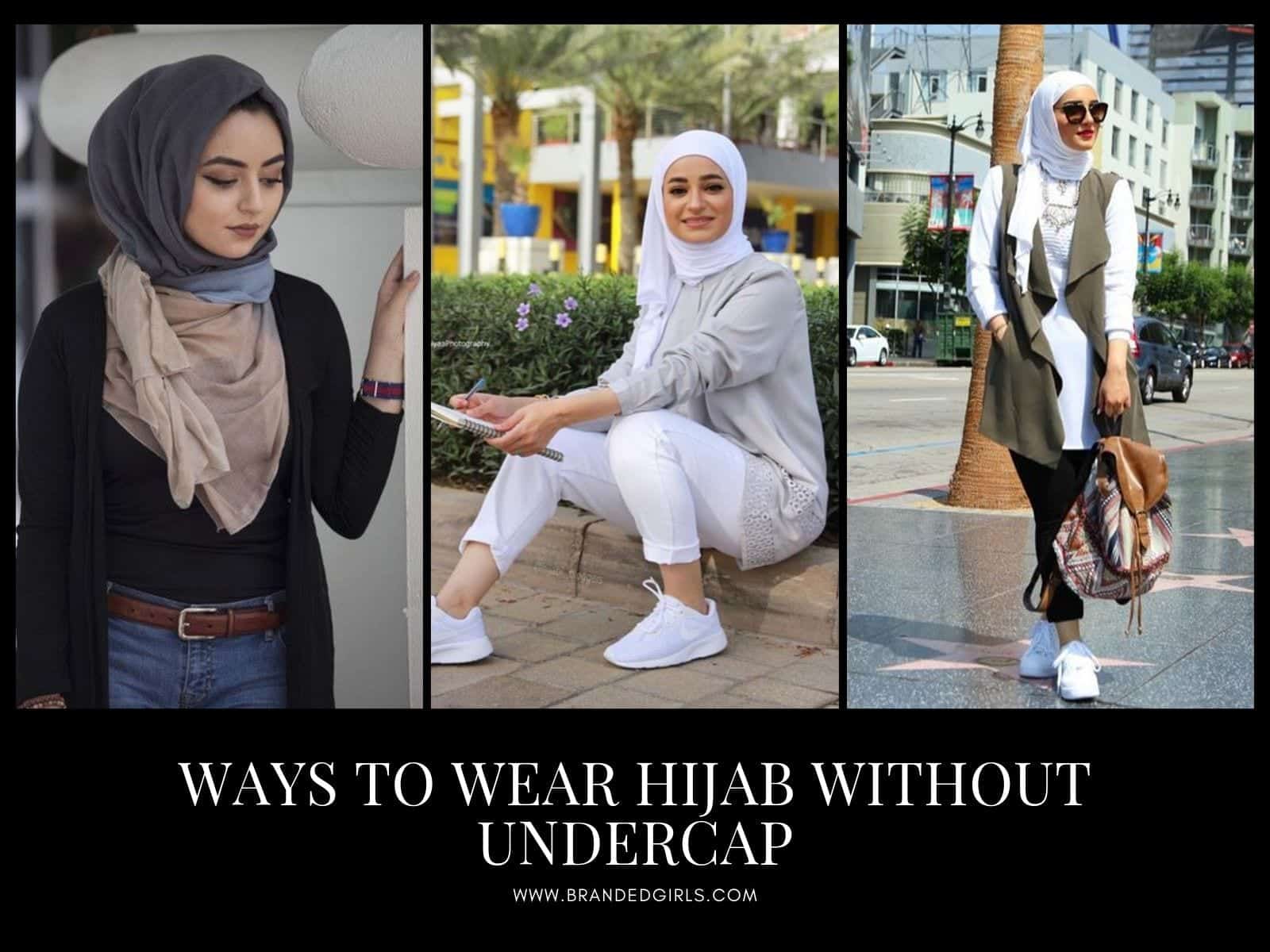 hijab hack to save prevent your undercap and hijab from slipping off #, Hijab Styles