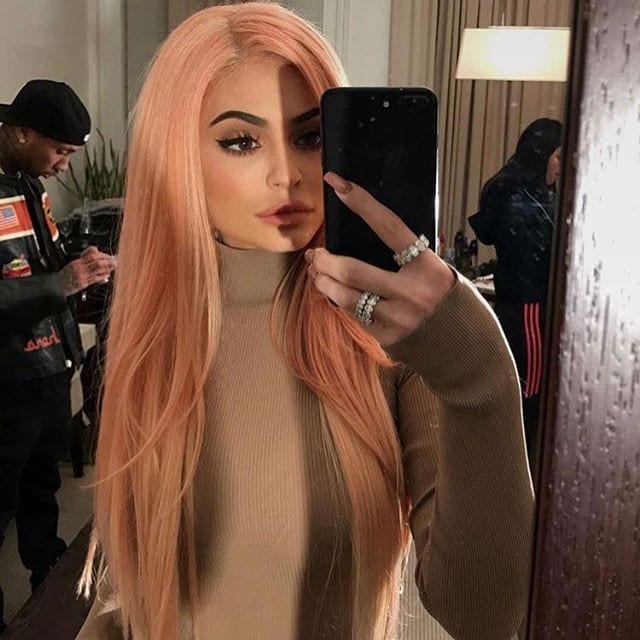 celebrities hair colors 2017