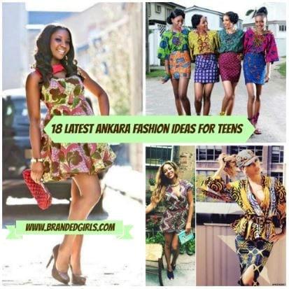 Cute Ankara Styles for Teen Girls- 18 Latest Ankara Fashion