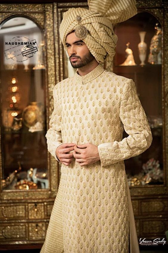 Wedding Sherwani Outfits - 20 Best Sherwani Ideas for Grooms