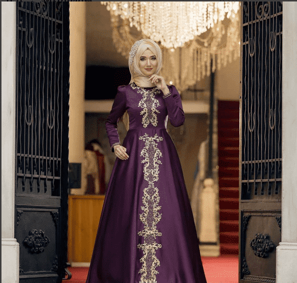 Turkish cotton abaya