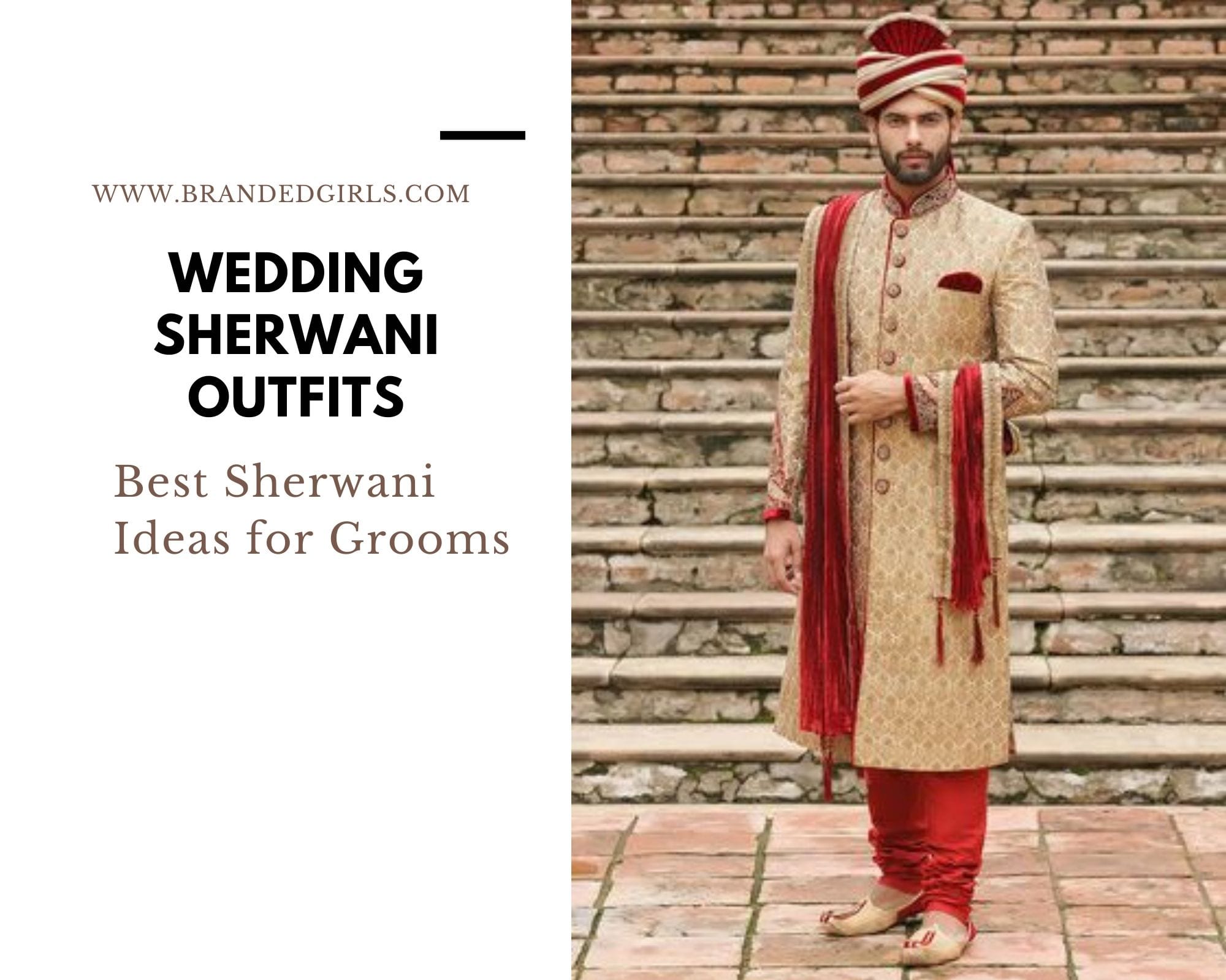 Wedding Sherwani Ideas