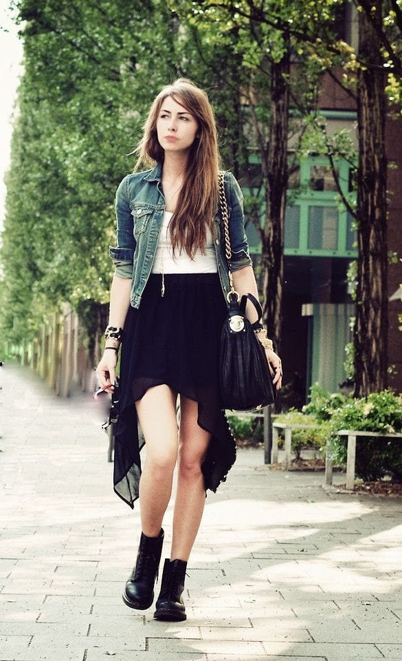 High Low Skirt Outfits - 19 Best Ways To Style Hi-Low Skirts