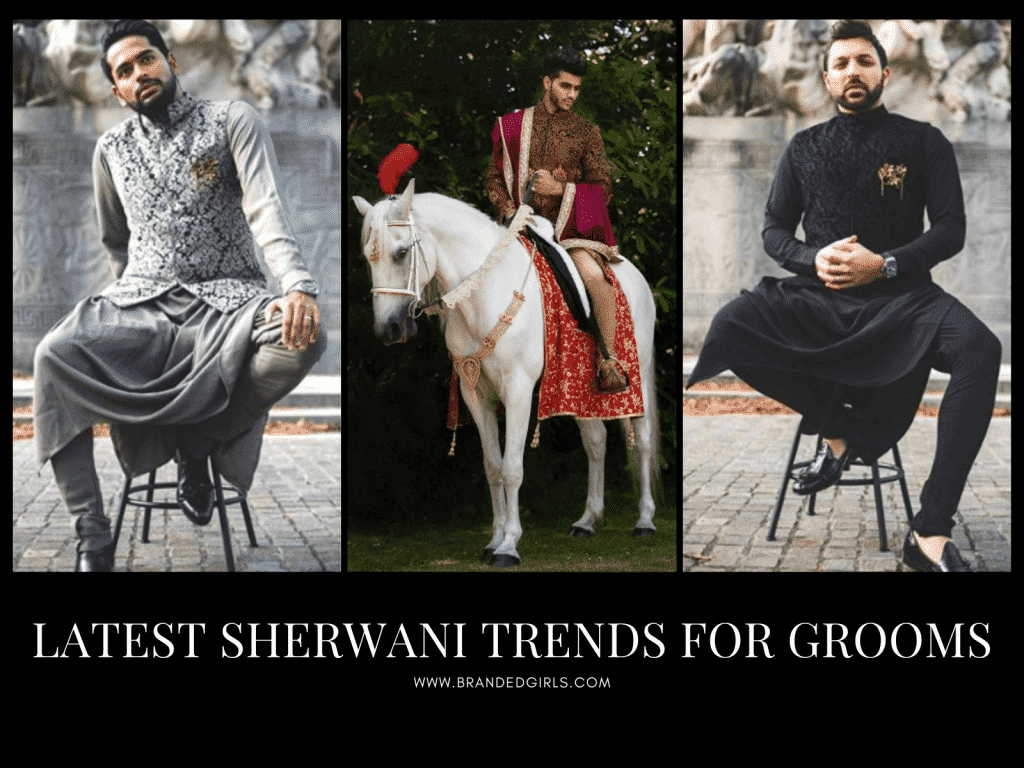 Wedding Sherwani Outfits - 20 Best Sherwani Ideas for Grooms